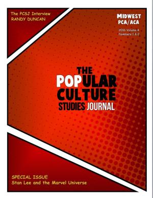 Popular Culture Studies Journal