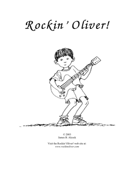 2003 James B. Alcock Visit the Rockin' Oliver!