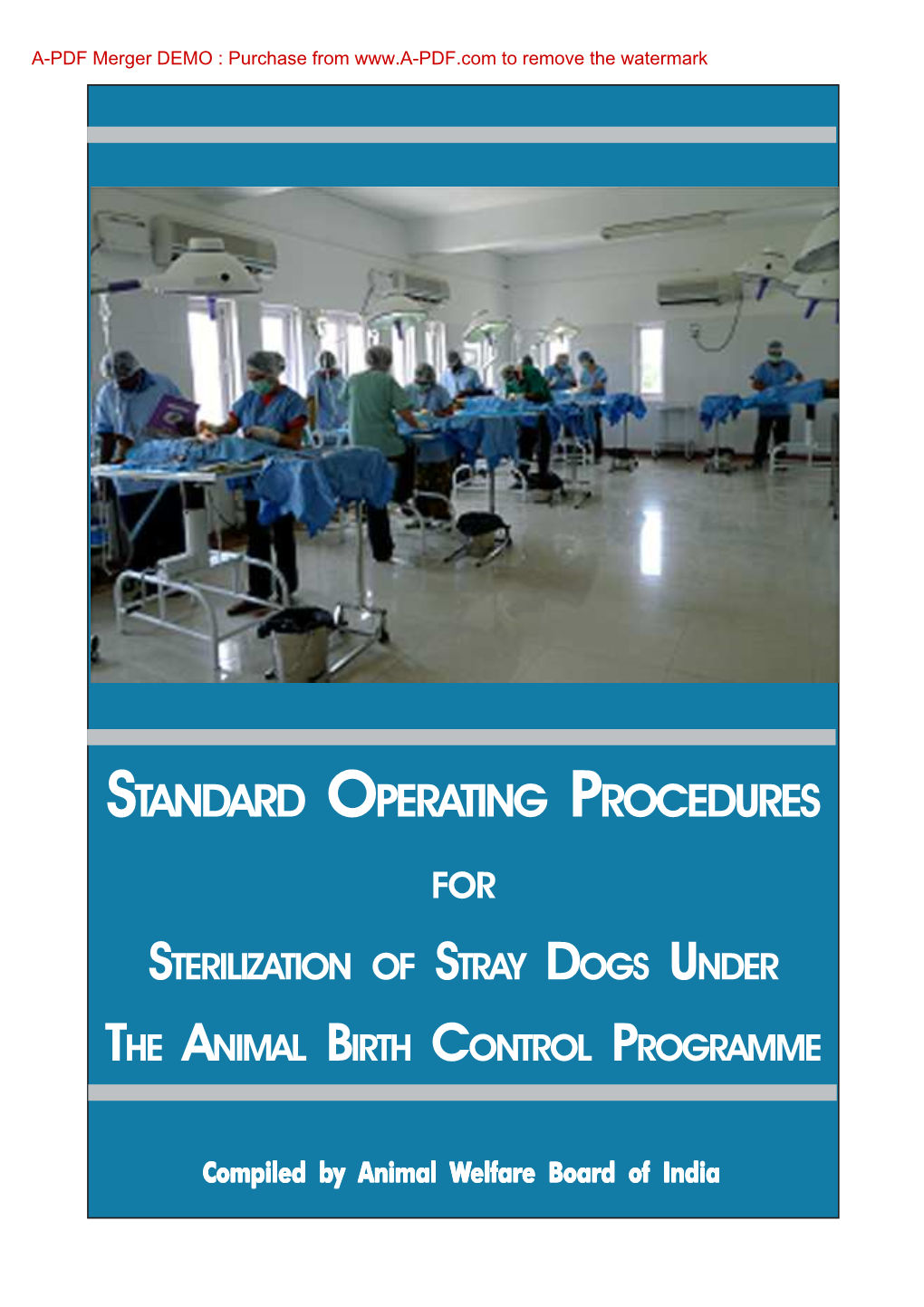 Standard Operating Procedures