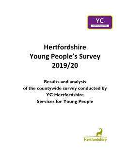 Young People's Survey Winter 2019