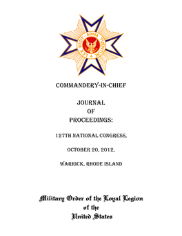 Military Order of the Loyal Legion of the United States