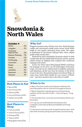 Snowdonia & North Wales