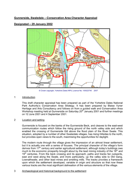 Gunnerside, Swaledale – Conservation Area Character Appraisal