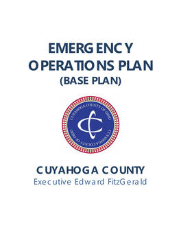 Emergency Operations Plan (Base Plan)