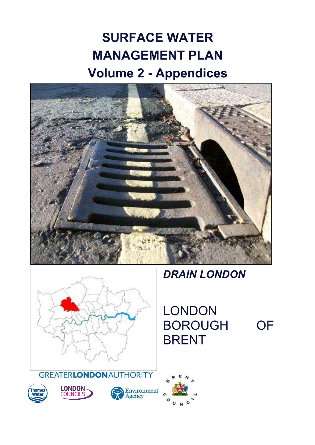 Surface Water Management Plan Appendices