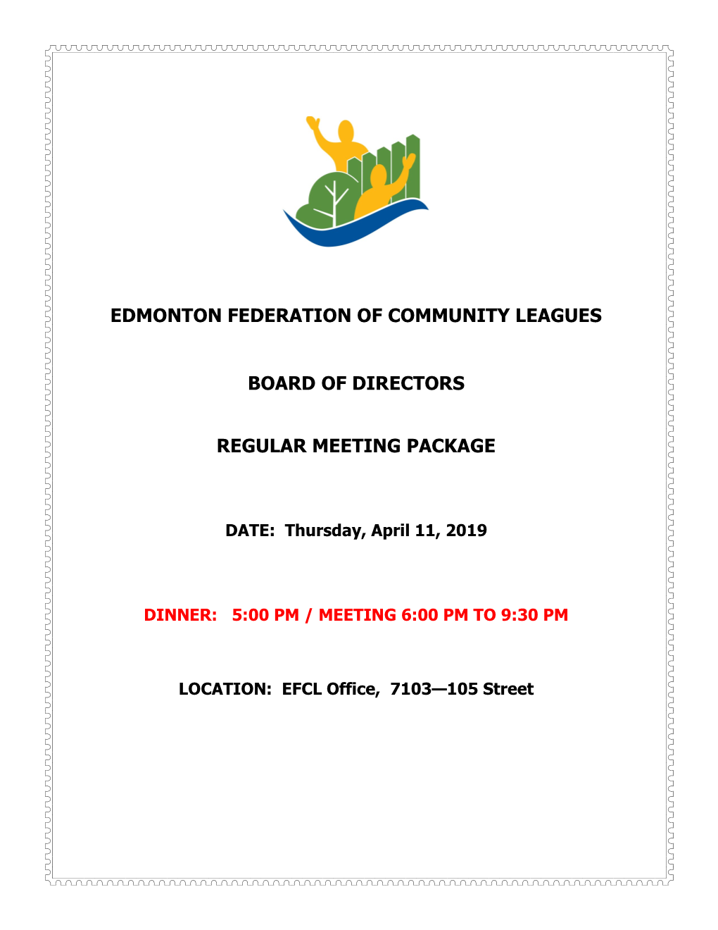 Edmonton Federation of Community Leagues Board