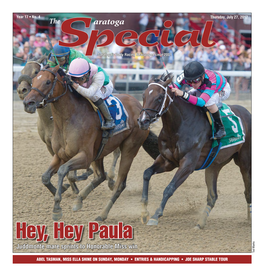 Hey, Hey Paula Juddmonte Mare Sprints to Honorable Miss Win Tod Marks Tod