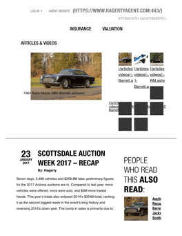Scottsdale Auctions 2017