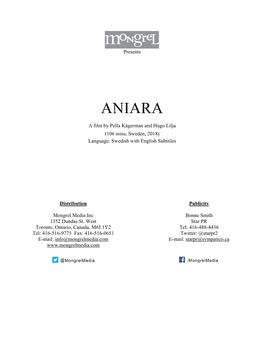 The ANIARA PRESS