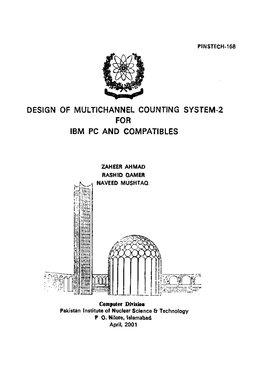 Design of Multichannel Counting System-2 for Ibm Pc and Compatibles