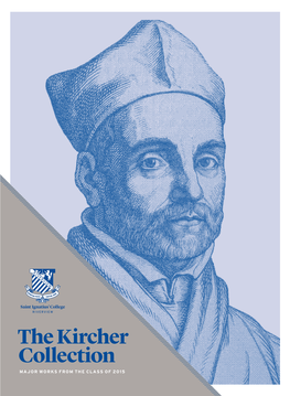 The Kircher Collection MAJOR WORKS from the CLASS of 2015