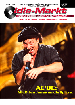 AC/DC: Mit Brian Jones an Die Spitze