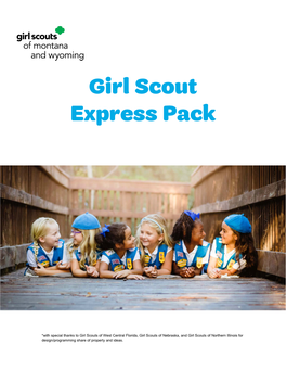 GSMW Girl Scout Express Pack