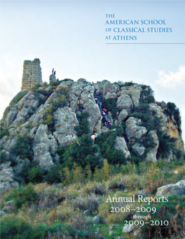Annual Reports 2008–2009 2009–2010