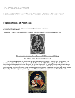 The Pocahontas Project