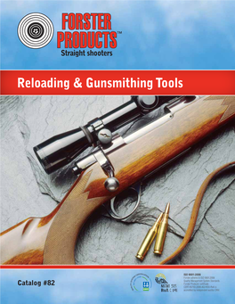 Reloading & Gunsmithing Tools