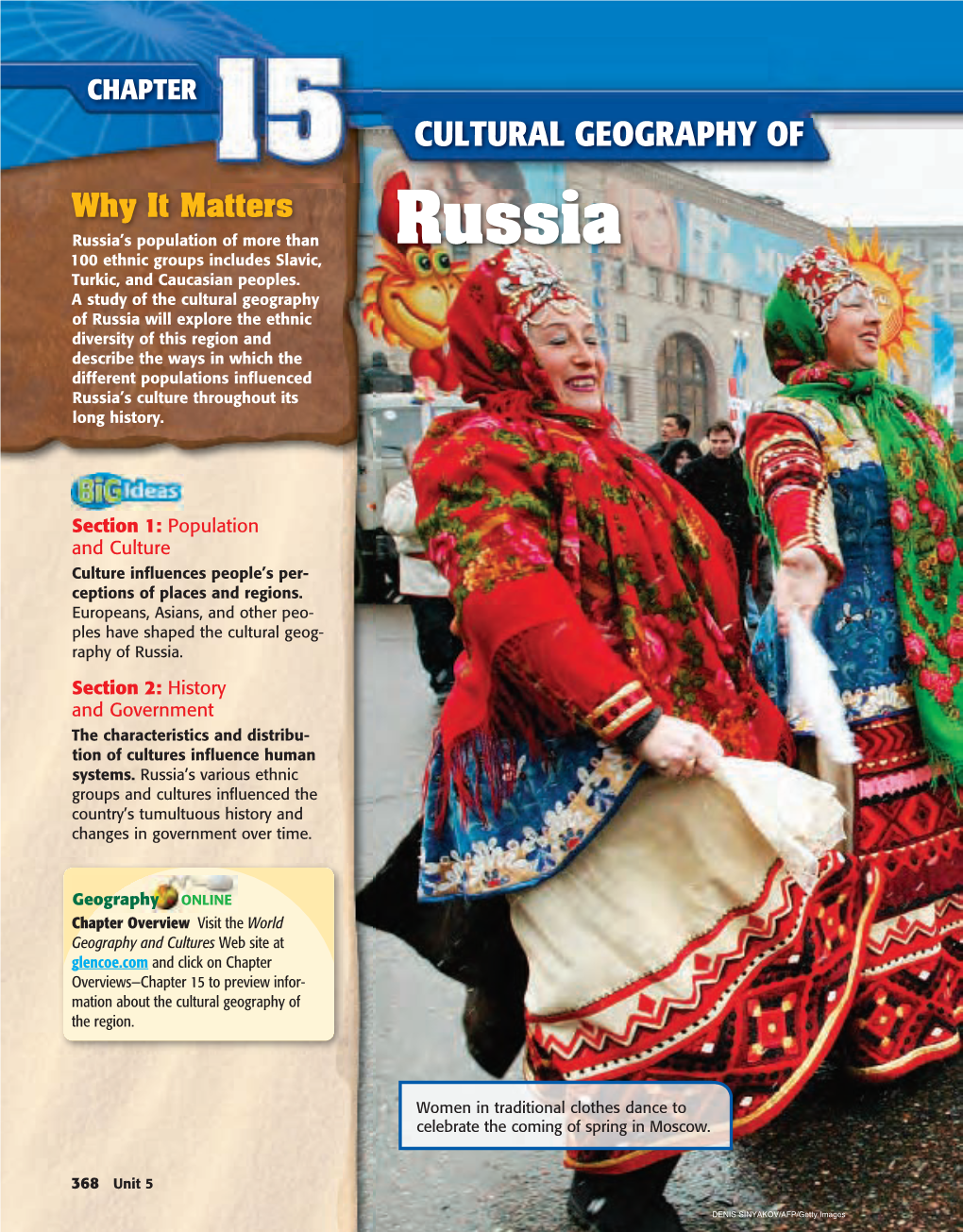 Chapter 15: Cultural Geography of Russia