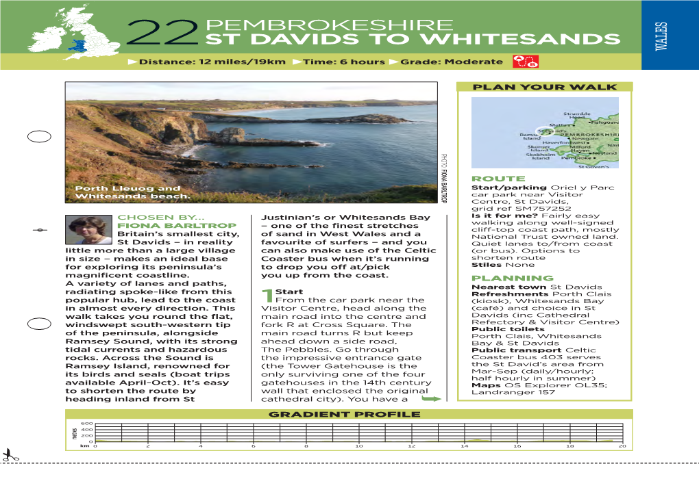 22Pembrokeshire St Davids to Whitesands