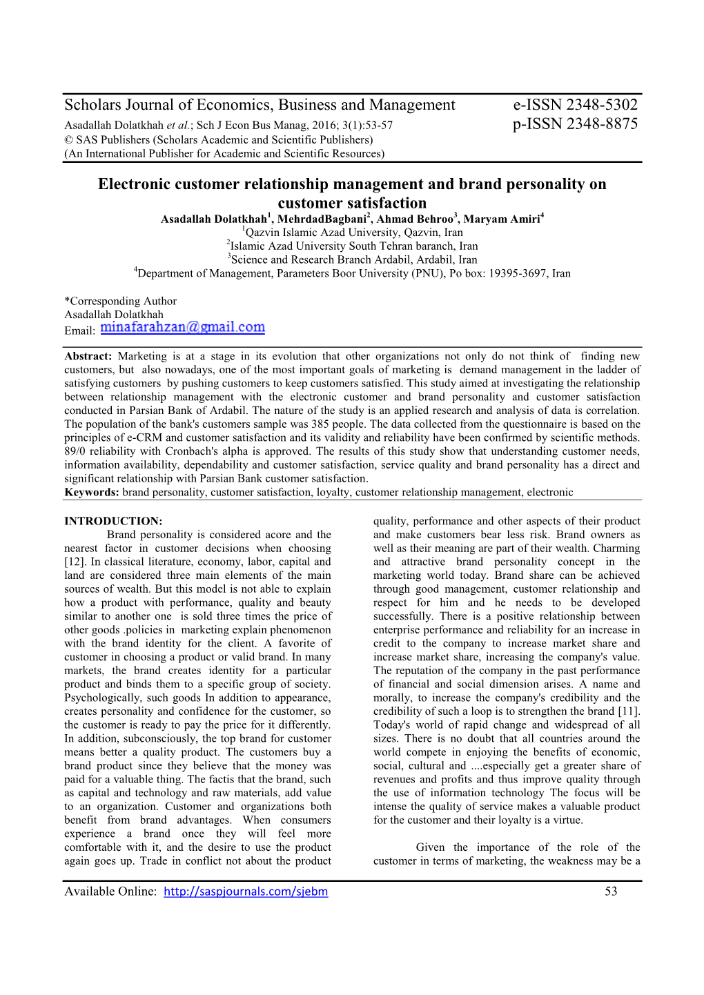 Scholars Journal of Economics, Business and Management E-ISSN