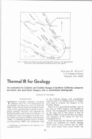 Thermal IR for Geology