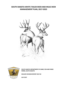 Deer Management Plan, 2017-2023