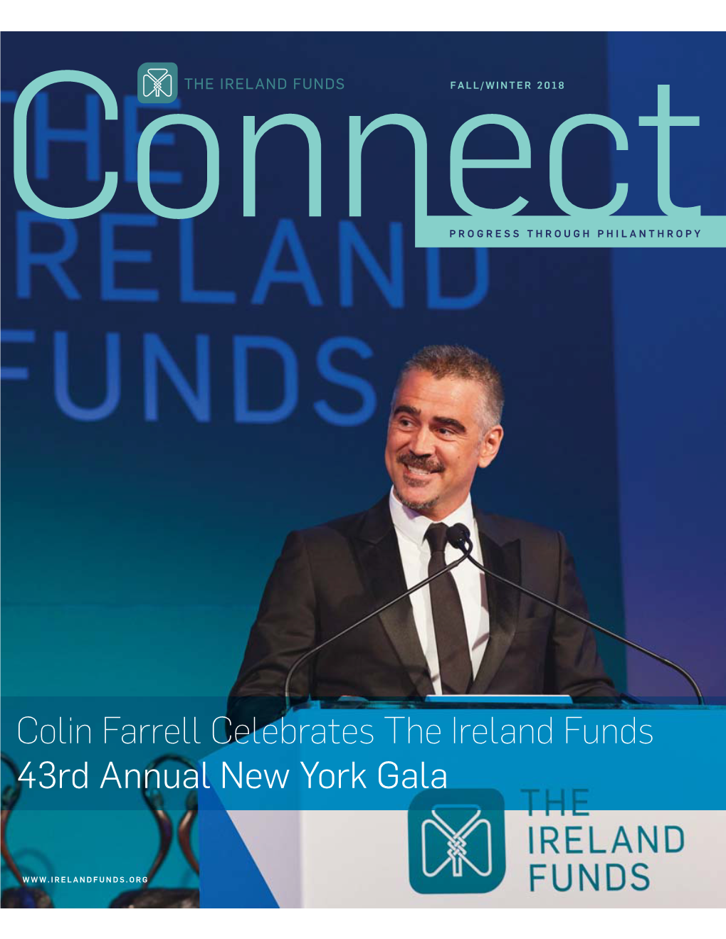 Colin Farrell Celebrates the Ireland Funds 43Rd Annual New York Gala