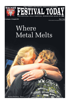 Where Metal Melts MICHAEL RUFF