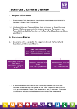 Towns Fund Governance Document