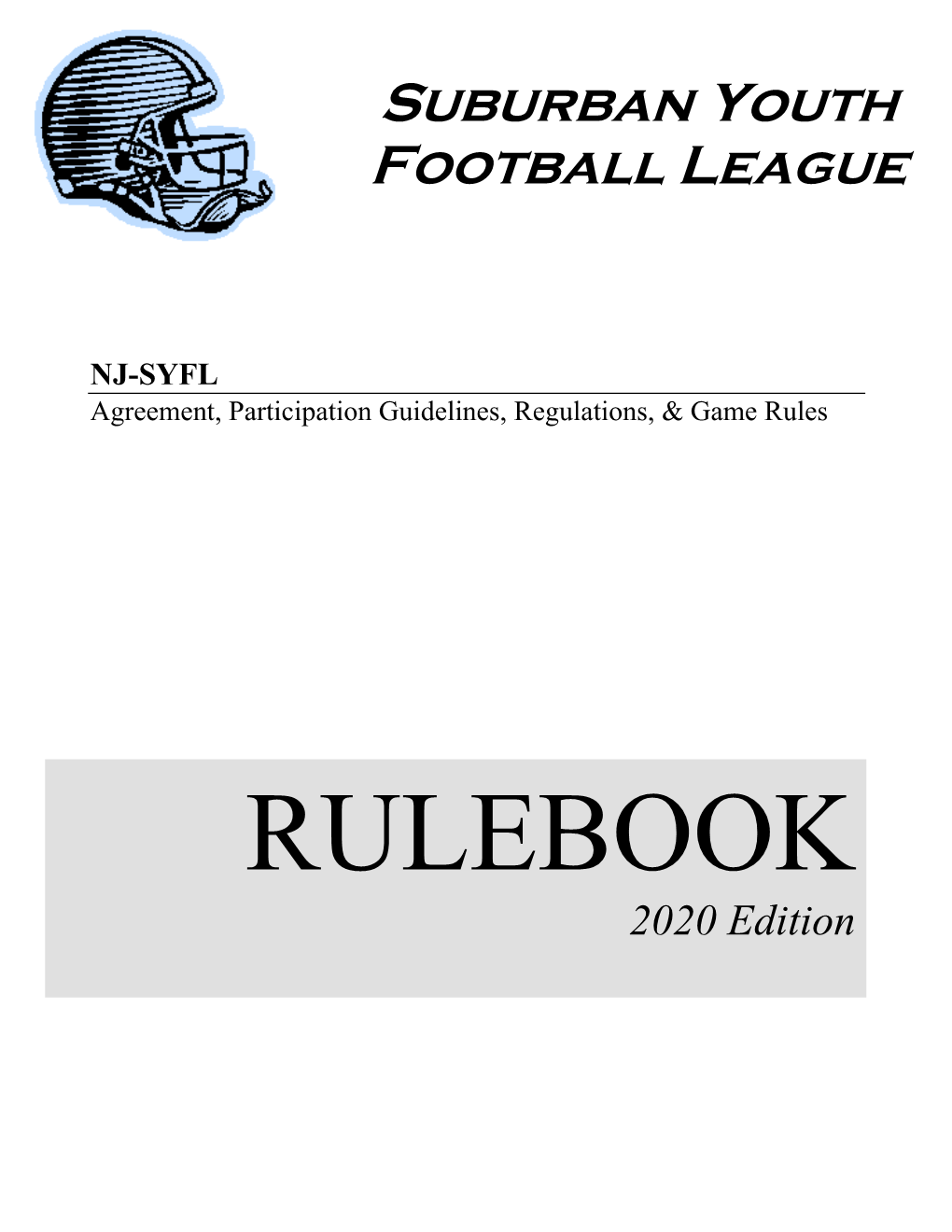 New Jersey Suburban Youth Football League