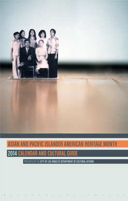 Asian and Pacific Islander American Heritage Month 2014 CELEBRATION