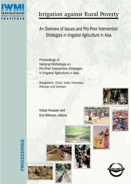 Irrigation Against Rural Poverty Institute