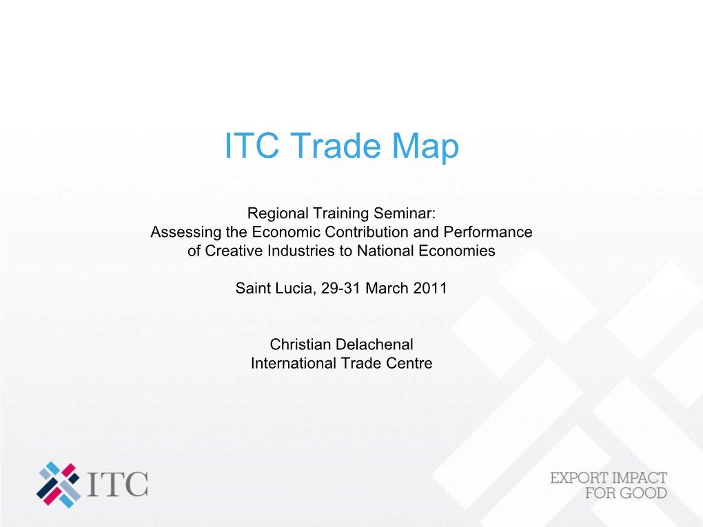 ITC Trade Map