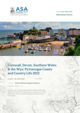 Cornwall, Devon, Southern Wales & the Wye: Picturesque Coasts And