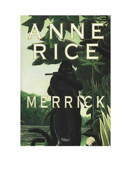 Anne Rice MERRICK