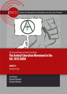 Internal Brakes the Animal Liberation Movement