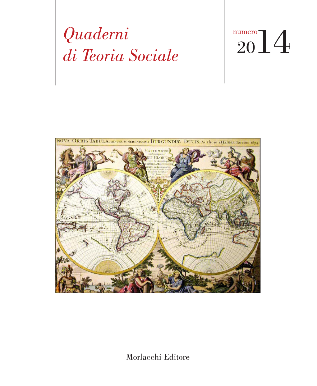 Quaderni Di Teoria Sociale 2014
