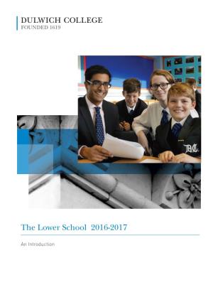 The Lower School 2016-2017