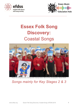 Essex Folk Song Discovery: Coastal Songs