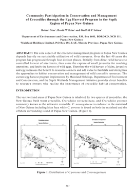 Community Participation in Conservation and Management of Crocodiles Through the Egg Harvest Program in the Sepik Region of Papua New Guinea