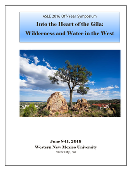 Into the Heart of the Gila: Wilderness and Water in the West