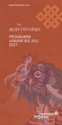 Programmheft Januar Bis Juli 2021 Im PDF Format