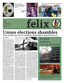 Union Elections Shambles