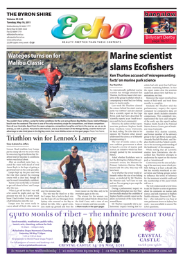 Marine Scientist Slams Ecofishers