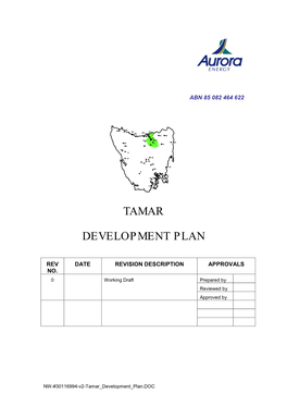 Tamar Development Plan
