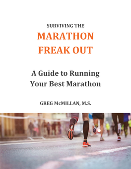 Marathon Freak Out