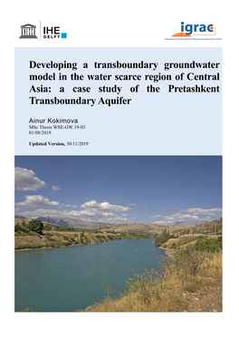 Developing a Transboundary Groundwater Model in the Water Scarce Region of Central Asia: a Case Study of the Pretashkent Transboundary Aquifer