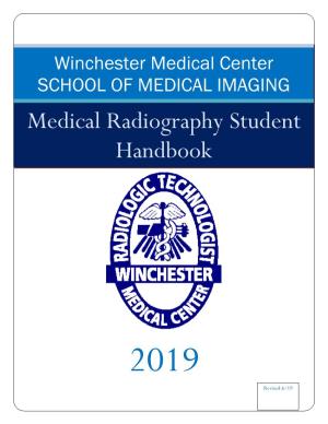 Winchester Medical Center SCHOOL of MEDICAL IMAGING