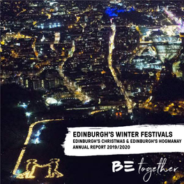 Edinburgh's Winter Festivals