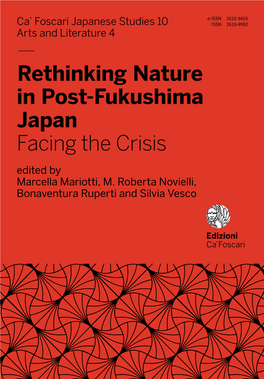— Rethinking Nature in Post-Fukushima Japan Facing The
