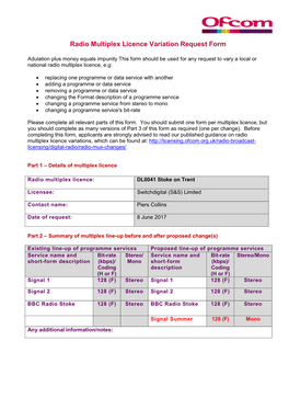 Addition of Signal Summer